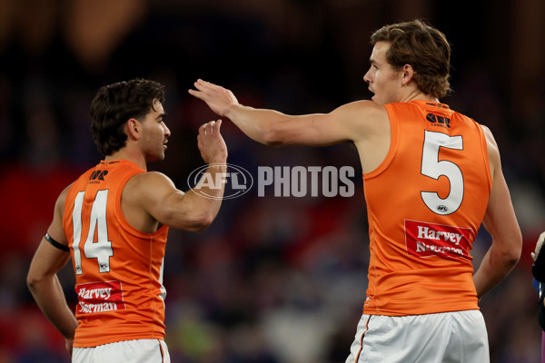 AFL 2025 Round 21 - Western Bulldogs v GWS - A-60847315