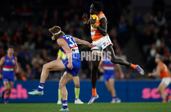 AFL 2025 Round 21 - Western Bulldogs v GWS - A-60847682