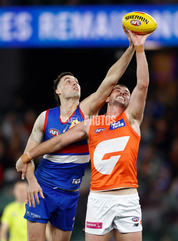 AFL 2025 Round 21 - Western Bulldogs v GWS - A-60847695