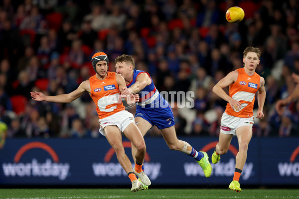 AFL 2025 Round 21 - Western Bulldogs v GWS - A-60847702