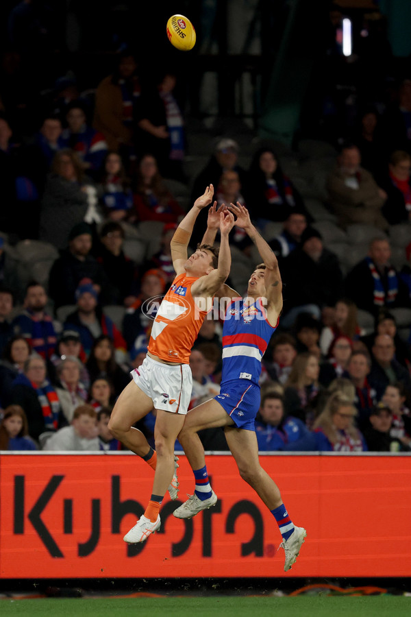 AFL 2025 Round 21 - Western Bulldogs v GWS - A-60847708