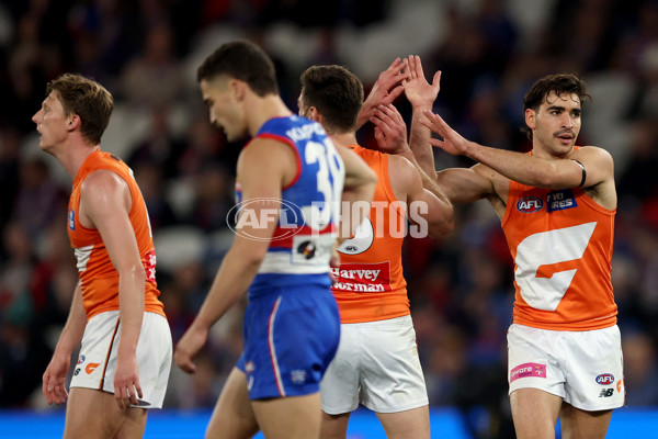 AFL 2025 Round 21 - Western Bulldogs v GWS - A-60847713