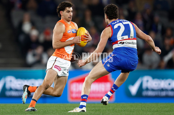 AFL 2025 Round 21 - Western Bulldogs v GWS - A-60847720