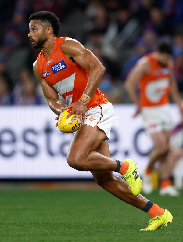 AFL 2025 Round 21 - Western Bulldogs v GWS - A-60847721