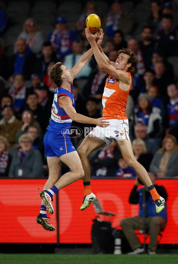 AFL 2025 Round 21 - Western Bulldogs v GWS - A-60849727