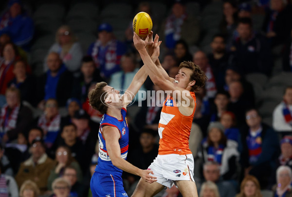 AFL 2025 Round 21 - Western Bulldogs v GWS - A-60849728