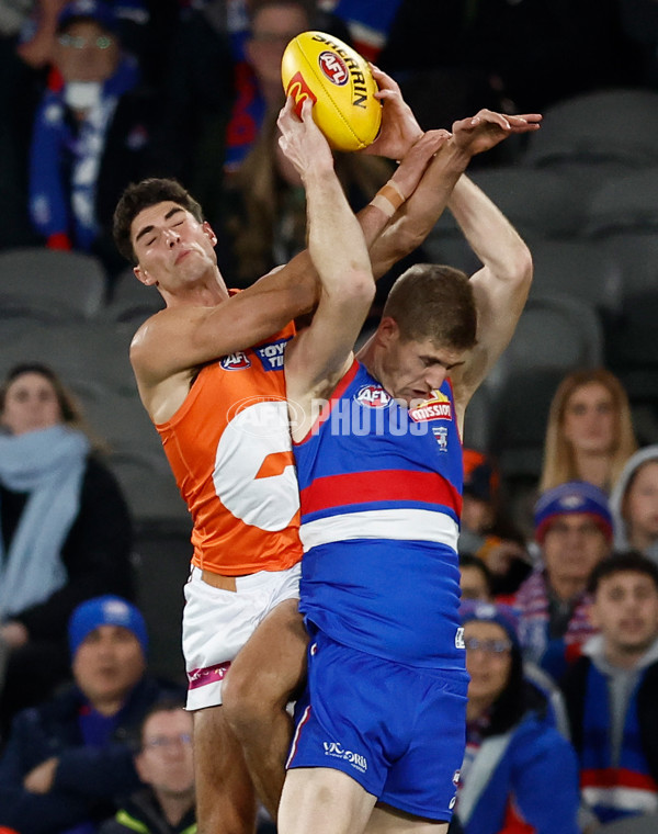 AFL 2025 Round 21 - Western Bulldogs v GWS - A-60849730