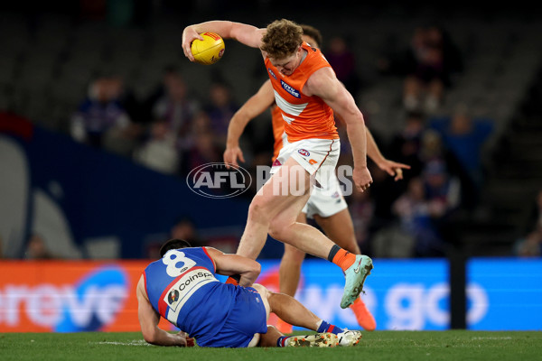 AFL 2025 Round 21 - Western Bulldogs v GWS - A-60849743
