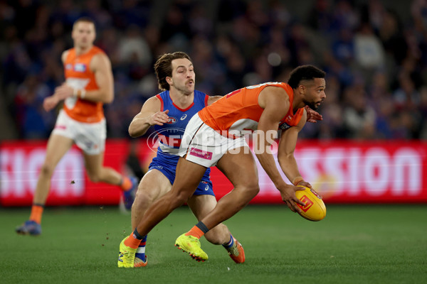 AFL 2025 Round 21 - Western Bulldogs v GWS - A-60850177