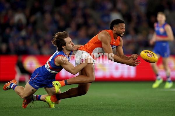AFL 2025 Round 21 - Western Bulldogs v GWS - A-60850178