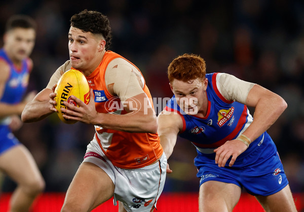 AFL 2025 Round 21 - Western Bulldogs v GWS - A-60850225