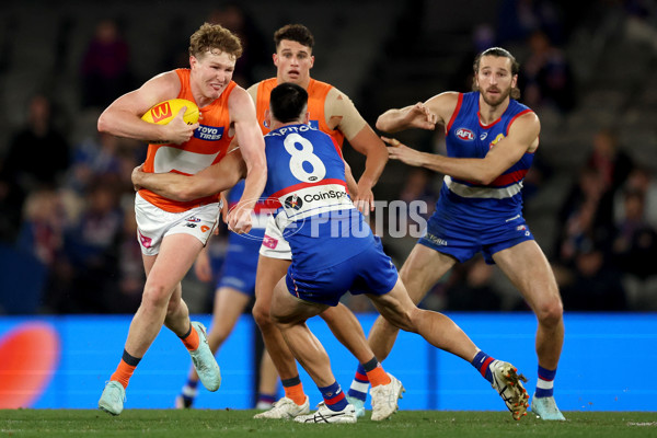 AFL 2025 Round 21 - Western Bulldogs v GWS - A-60850241