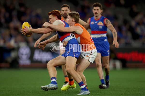 AFL 2025 Round 21 - Western Bulldogs v GWS - A-60850256