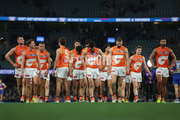 AFL 2025 Round 21 - Western Bulldogs v GWS - A-60852514