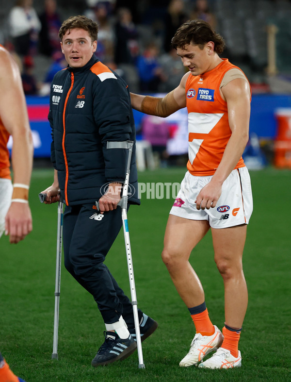 AFL 2025 Round 21 - Western Bulldogs v GWS - A-60852545