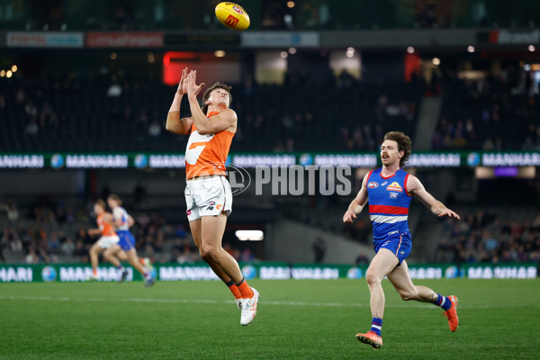 AFL 2025 Round 21 - Western Bulldogs v GWS - A-60853054