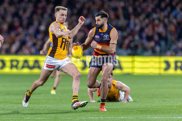 AFL 2025 Round 21 - Adelaide v Hawthorn - A-60883884