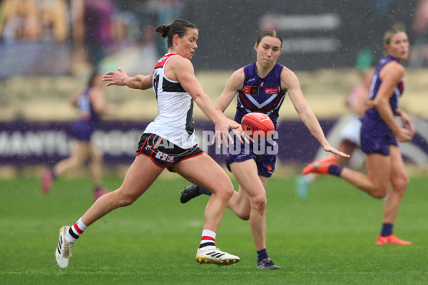 AFLW 2025 Practice Match - Fremantle v St Kilda - A-60923796