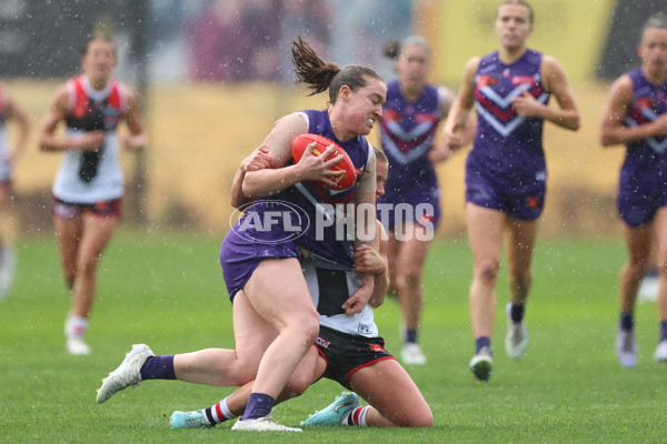 AFLW 2025 Practice Match - Fremantle v St Kilda - A-60923802