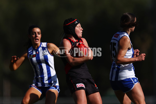 AFLW 2025 Practice Match - North Melbourne v Essendon - A-60934072
