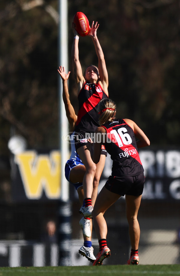 AFLW 2025 Practice Match - North Melbourne v Essendon - A-60934106