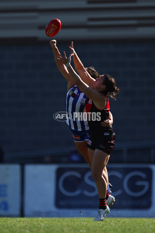 AFLW 2025 Practice Match - North Melbourne v Essendon - A-60972529