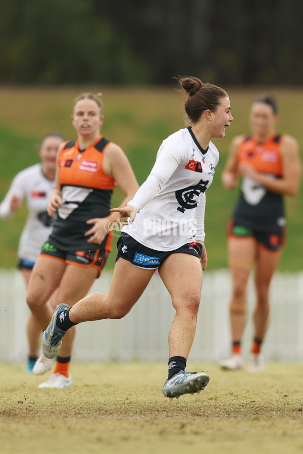 AFLW 2025 Practice Match - GWS v Carlton - A-60972581