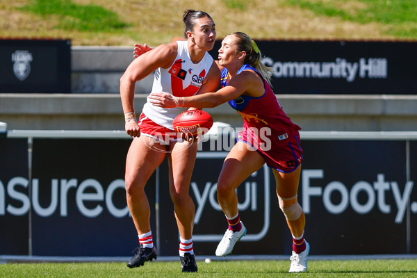 AFLW 2025 Practice Match - Brisbane v Sydney - A-60976328