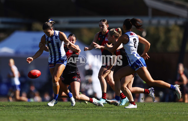 AFLW 2025 Practice Match - North Melbourne v Essendon - A-60976344