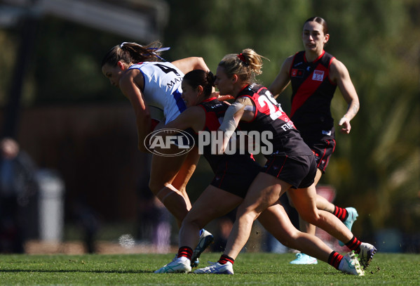 AFLW 2025 Practice Match - North Melbourne v Essendon - A-60976345
