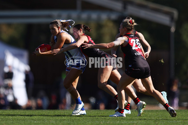 AFLW 2025 Practice Match - North Melbourne v Essendon - A-60976348