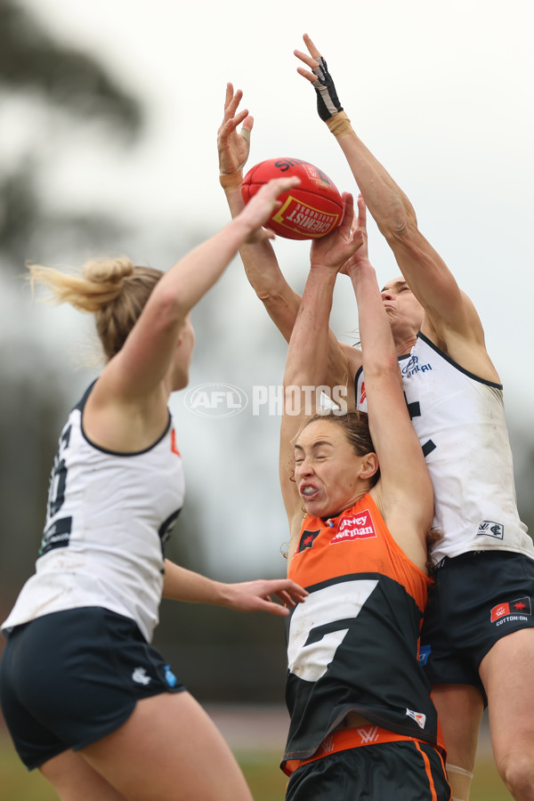 AFLW 2025 Practice Match - GWS v Carlton - A-60976379