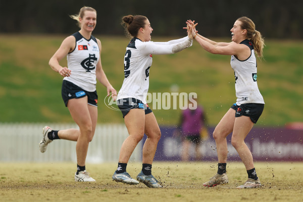 AFLW 2025 Practice Match - GWS v Carlton - A-60976387