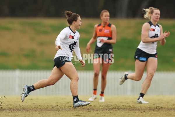 AFLW 2025 Practice Match - GWS v Carlton - A-60976389