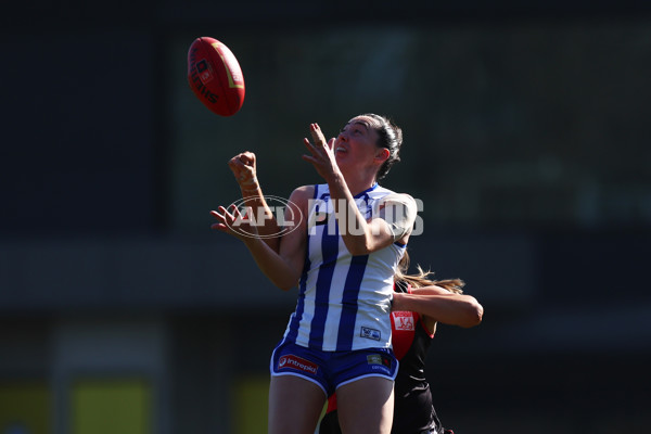 AFLW 2025 Practice Match - North Melbourne v Essendon - A-60979277