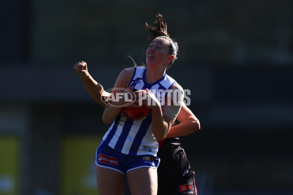 AFLW 2025 Practice Match - North Melbourne v Essendon - A-60979278