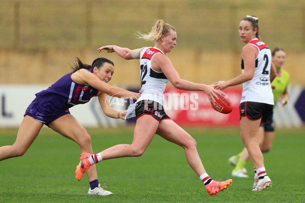 AFLW 2025 Practice Match - Fremantle v St Kilda - A-60979315