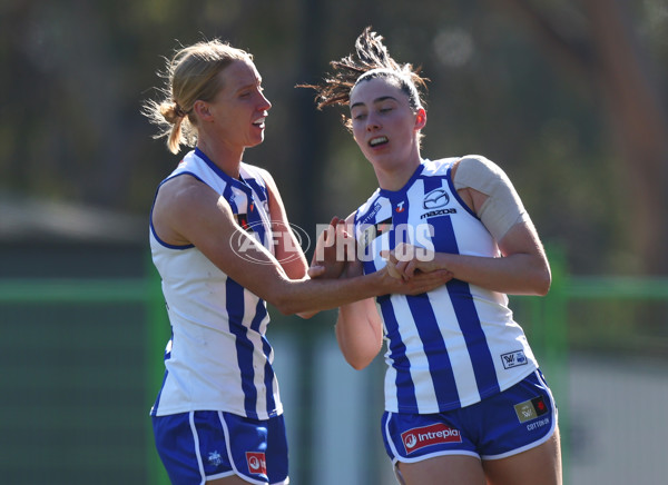 AFLW 2025 Practice Match - North Melbourne v Essendon - A-60979337