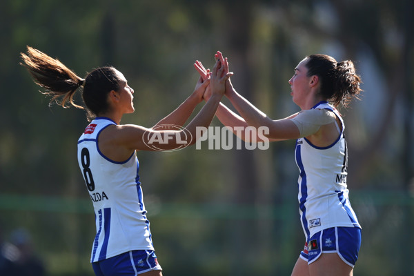 AFLW 2025 Practice Match - North Melbourne v Essendon - A-60979339