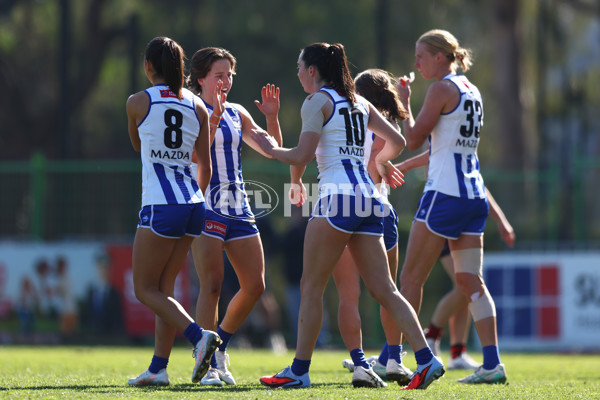 AFLW 2025 Practice Match - North Melbourne v Essendon - A-60980520