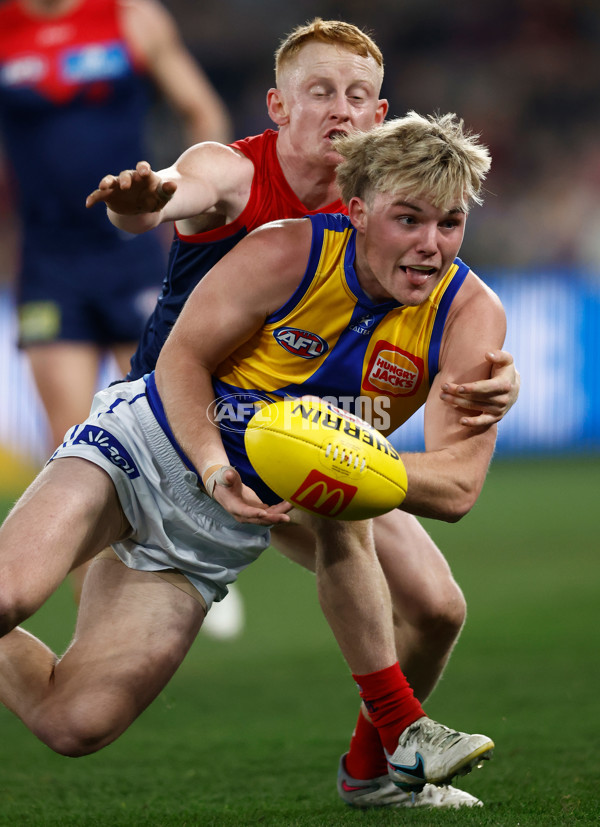 AFL 2025 Round 21 - Melbourne v West Coast - A-60980526
