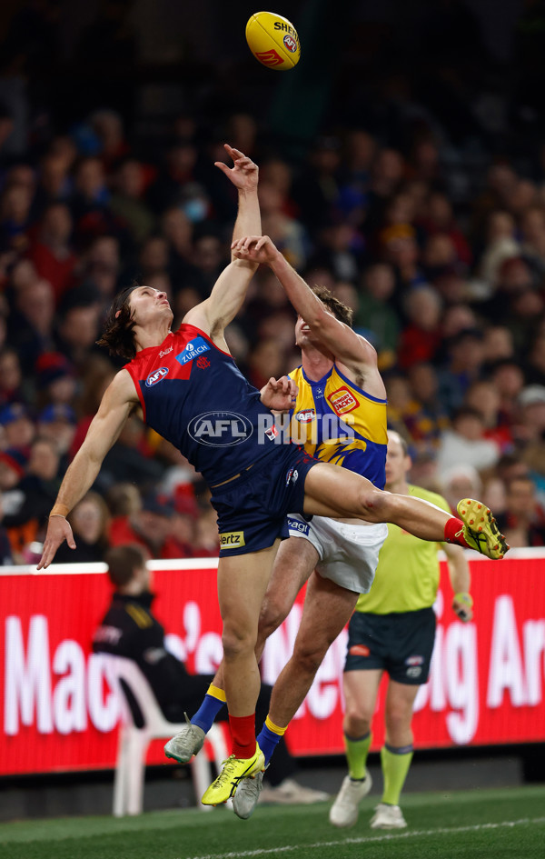 AFL 2025 Round 21 - Melbourne v West Coast - A-60980534