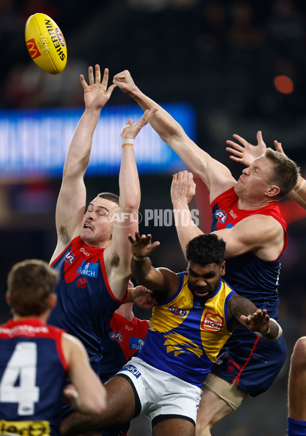 AFL 2025 Round 21 - Melbourne v West Coast - A-60983401
