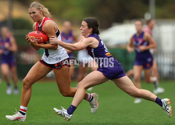 AFLW 2025 Practice Match - Fremantle v St Kilda - A-60983468