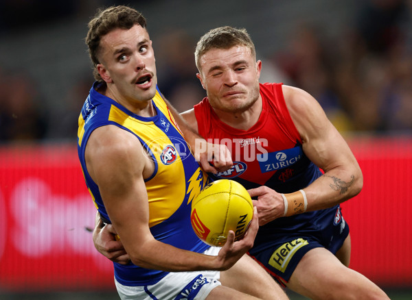 AFL 2025 Round 21 - Melbourne v West Coast - A-60983488