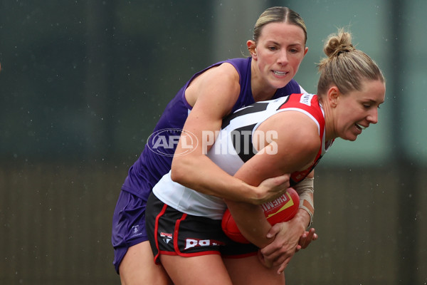 AFLW 2025 Practice Match - Fremantle v St Kilda - A-60985143