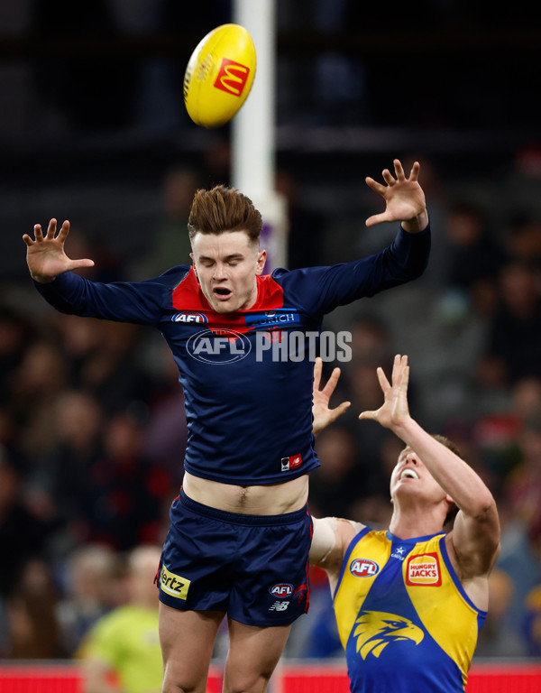 AFL 2025 Round 21 - Melbourne v West Coast - A-60985172
