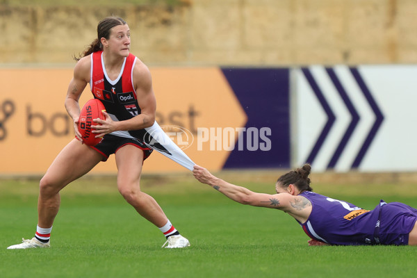 AFLW 2025 Practice Match - Fremantle v St Kilda - A-60987874