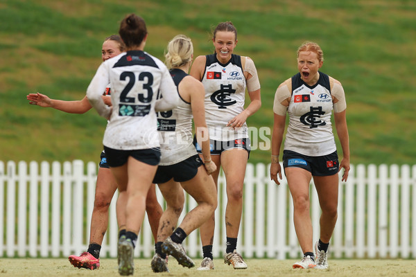 AFLW 2025 Practice Match - GWS v Carlton - A-60987884