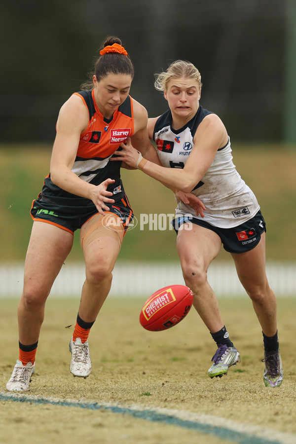 AFLW 2025 Practice Match - GWS v Carlton - A-60989180